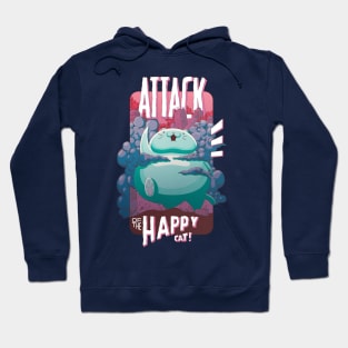 Attack of the Happy Cat Hoodie